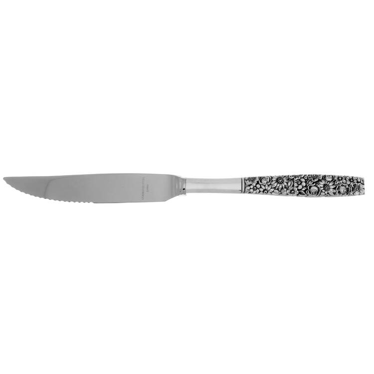 Contessina (Sterling, 1965) Steak Knife Individual Hollow, Serrate HC