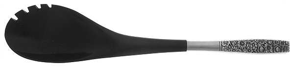 Contessina (Sterling, 1965) Salad Serving Fork with Plastic Prongs by Towle Silver