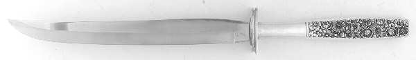 Contessina (Sterling, 1965) Large Stainless Blade Roast Carving Knife