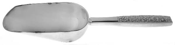 Contessina (Sterling, 1965) Ice Scoop with Silverplate Bowl