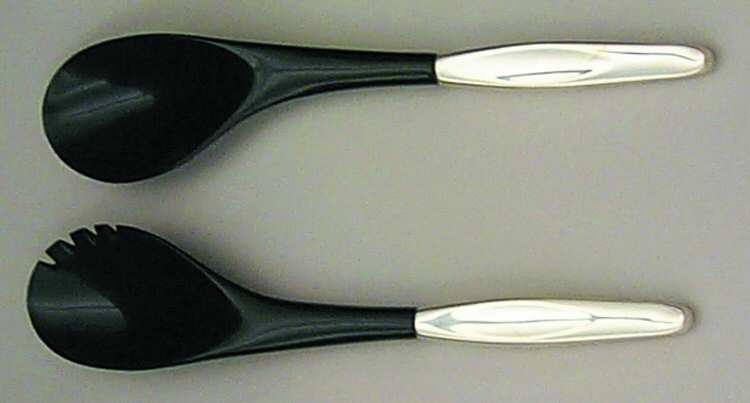 Contour (Sterling, 1950) Plastic Bowl 2-Piece Salad Set