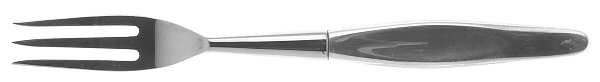 Contour (Sterling, 1950) Individual Fruit Fork with Stainless Tines