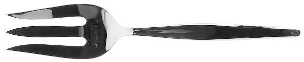 Contour (Sterling, 1950) Large Solid Cold Meat Serving Fork