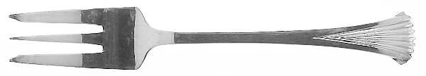 Contessa (Silverplate, 1980) Individual Salad Fork