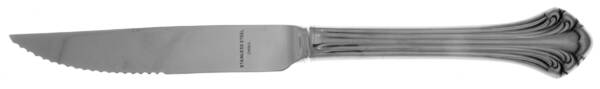 Colonial Plume (Stainless) Steak Knife Individual Hollow, Serrate HC