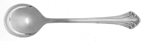Colonial Plume (Silverplate, 1980) Oval Place Soup Spoon