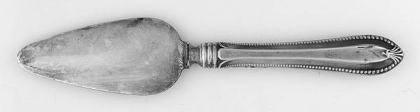 Cordova (Sterling, 1902, No Monograms) Cheese Server with Silverplate Blade
