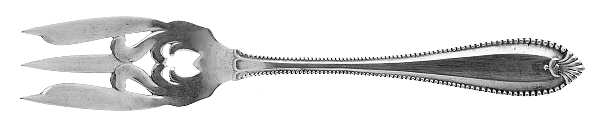 Cordova (Sterling, 1902, No Monograms) Individual Salad Fork
