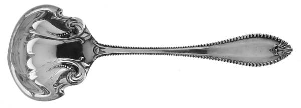 Cordova (Sterling, 1902, No Monograms) Solid Gravy Ladle