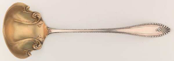 Cordova (Sterling, 1902, No Monograms) Large Solid Soup Ladle