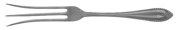 Cordova (Sterling, 1902, No Monograms) Lemon Fork