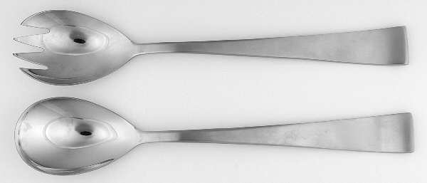 Maxima (Stainless) (2 Pc) Solid Salad Set