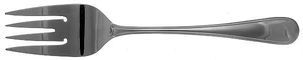 Colonial Thread (Sterling, 1950) Fork-Cold Meat/Servg-Sm/Solid
