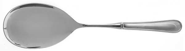 Colonial Thread (Sterling, 1950) Salad Servng Spoon with Stainless Bowl