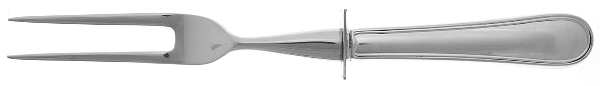 Colonial Thread (Sterling, 1950) Small Steak Carving Fork with Stainless Prongs