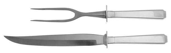 Craftsman (Sterling, 1932) (2 Pc) Small Carving Set w/Sterling Guard