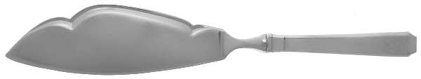 Craftsman (Sterling, 1932) Fish Serving Knife w/Unengraved Stainless Blade
