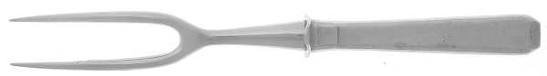 Craftsman (Sterling, 1932) Small Carving Fork W/Sterling Guard