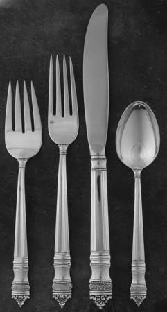 Danish Baroque (Sterling, 1970) 4 Piece Place Size Setting