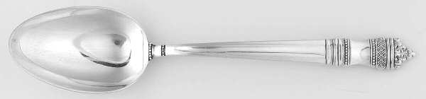 Danish Baroque (Sterling, 1970) Dessert/Oval Soup Spoon