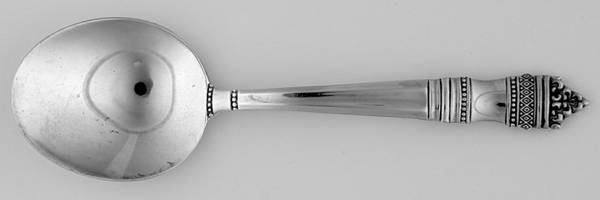 Danish Baroque (Sterling, 1970) Straight Handle Baby Spoon