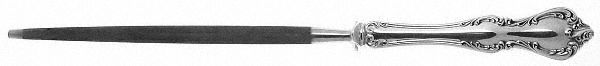 Debussy (Sterling, 1959) Large Steel Rod Knife Sharpener