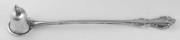 Debussy (Sterling, 1959) Solid Flat Handled Candle Snuffer