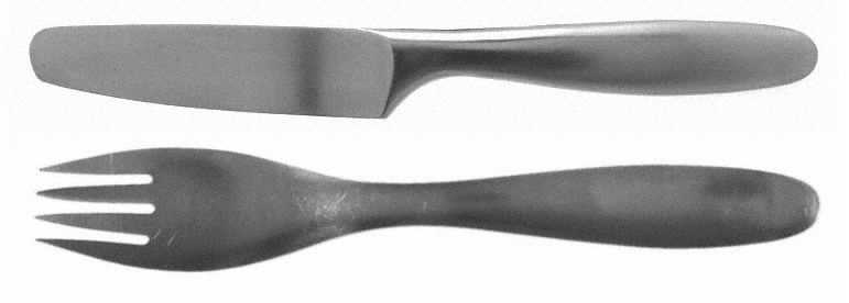 Design 9 (Stainless) Individual Salad Fork