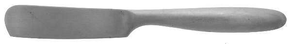 Design 9 (Stainless) Flat Handle Butter Spreader