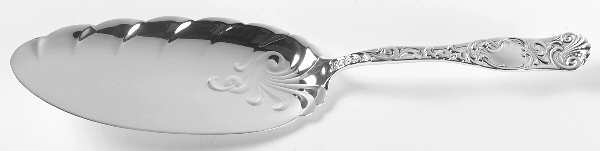 Diane (Sterling, 1889) Large Solid Fish Serving Knife