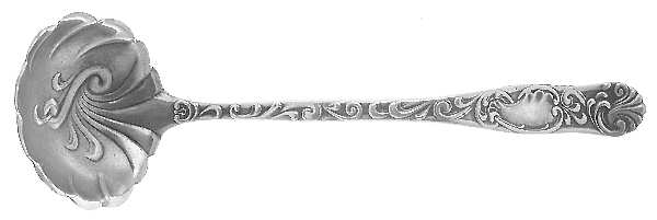 Diane (Sterling, 1889) Solid Piece Cream Ladle