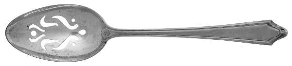 Dorothy Manners (Sterling, 1919) Pierced Tablespoon (Serving Spoon)