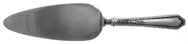 D'Orleans (Sterling, 1923) Pie Server with Silverplate Blade