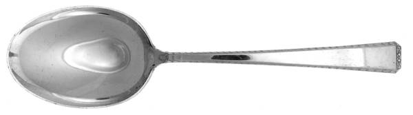 Drury Lane (Sterling, 1939, No Monograms) Large Solid Berry/Casserole Spoon