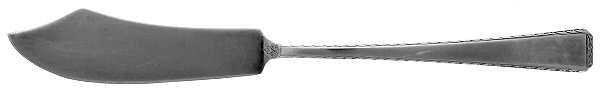 Drury Lane (Sterling, 1939, No Monograms) Flat Handle Master Butter Knife