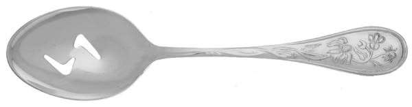Eden (Silverplate, 1980) Pierced Tablespoon (Serving Spoon)