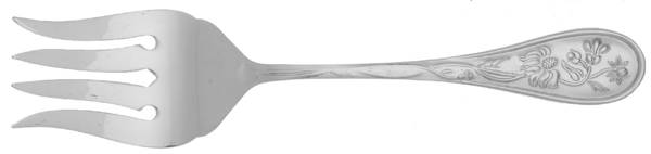 Eden (Silverplate, 1980) Small Solid Cold Meat Serving Fork