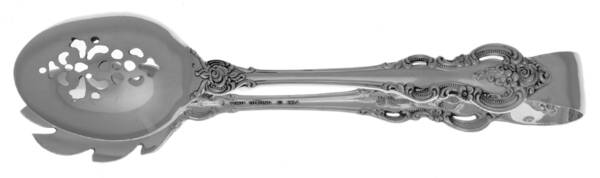 El Grandee (Sterling, 1964) Ice Serving Tongs Large HC