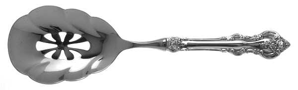El Grandee (Sterling, 1964) Pierced Casserole Spoon with Stainless Bowl
