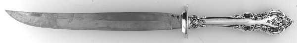 El Grandee (Sterling, 1964) Large Stainless Blade Roast Carving Knife