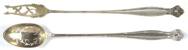 Empire (Sterling, 1894) 2 Piece Long Handle Olive Set