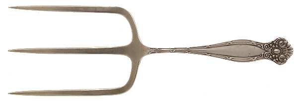 Empire (Sterling, 1894) Solid Toast Serving Fork