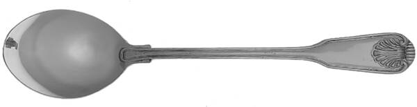 English Shell (Stainless) Tablespoon (Serving Spoon)