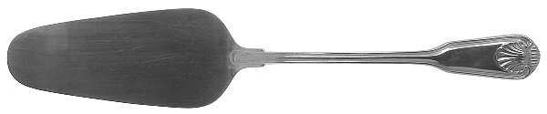 English Shell (Stainless) All Stainless Pie Server