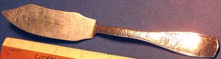 Eudora (Silverplate) Flat Handle Master Butter Knife