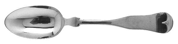 Fiddle (Sterling, 1880, No Monograms) Teaspoon