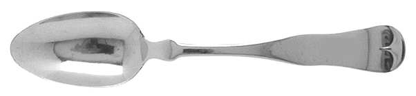 Fiddle (Sterling, 1880, No Monograms) Five O'Clock Teaspoon