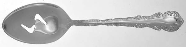 Finesse (Silverplate, 1980) Pierced Tablespoon (Serving Spoon)