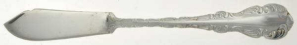 Finesse (Silverplate, 1980) Flat Handle Master Butter Knife