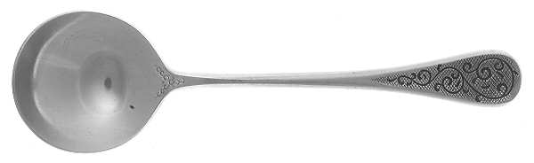 Flamenco (Stainless) Round Bowl Soup Spoon (Gumbo)